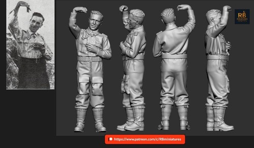Peddinghaus figure militare - peddinghaus,