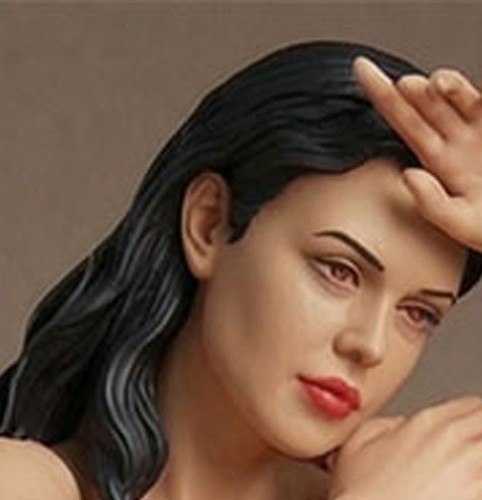 Statuetta malena 2versioni - statuetta,