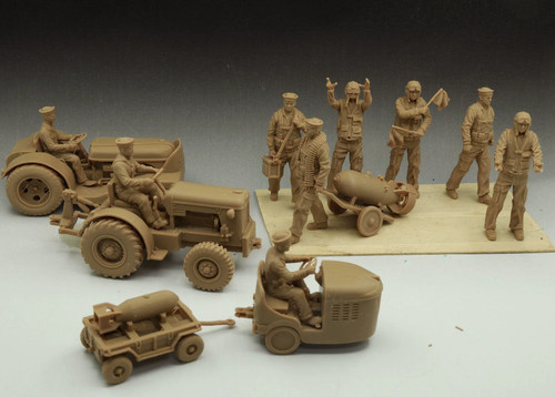 Resina wwii navy deck - 1/48,