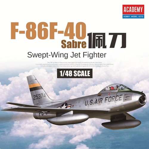 Academy ac12369 86f - 1/48, f-86f-40