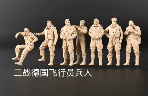 Resina seconda guerra - 1/48,