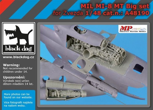 Black dog a48190 mil 8 - dog, mi-8