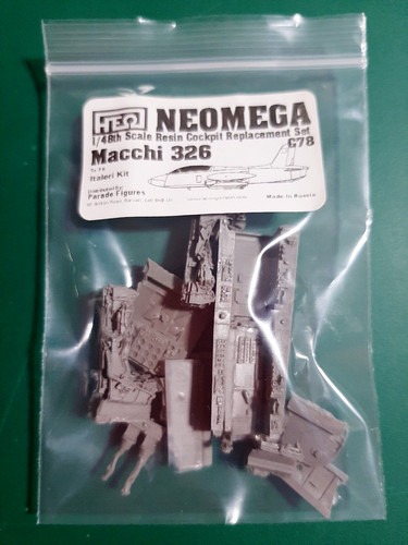 326 cockpit resin set - mb-326,