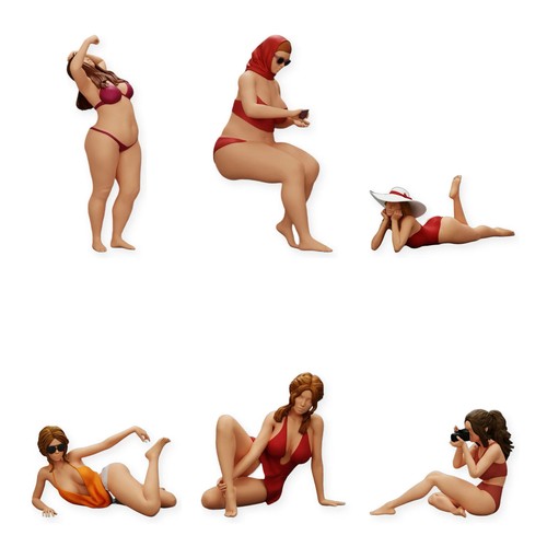 Set figurine diorama - figurine, 1:48