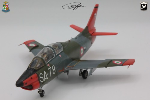 Fiat aeritalia g91 - t, 1:48